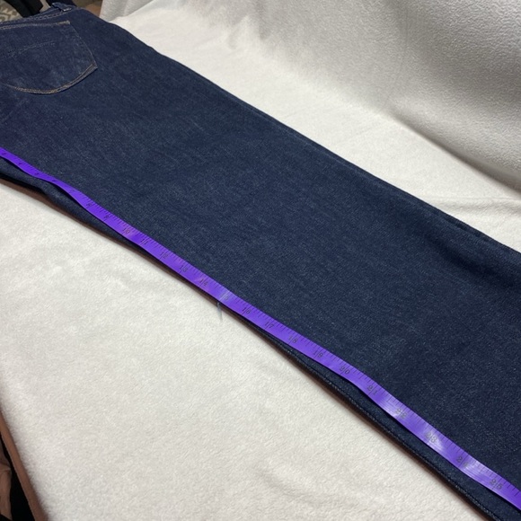 Gap dark wash Real Straight blue jeans size 33/16 - Picture 8 of 9